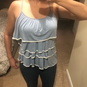 NWOT POL flowy tank top S